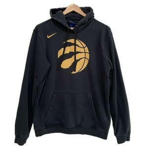 NIKE NBA Toronto Raptors Graphic Hoodie Mens Size M Fleece Basketball Pullover